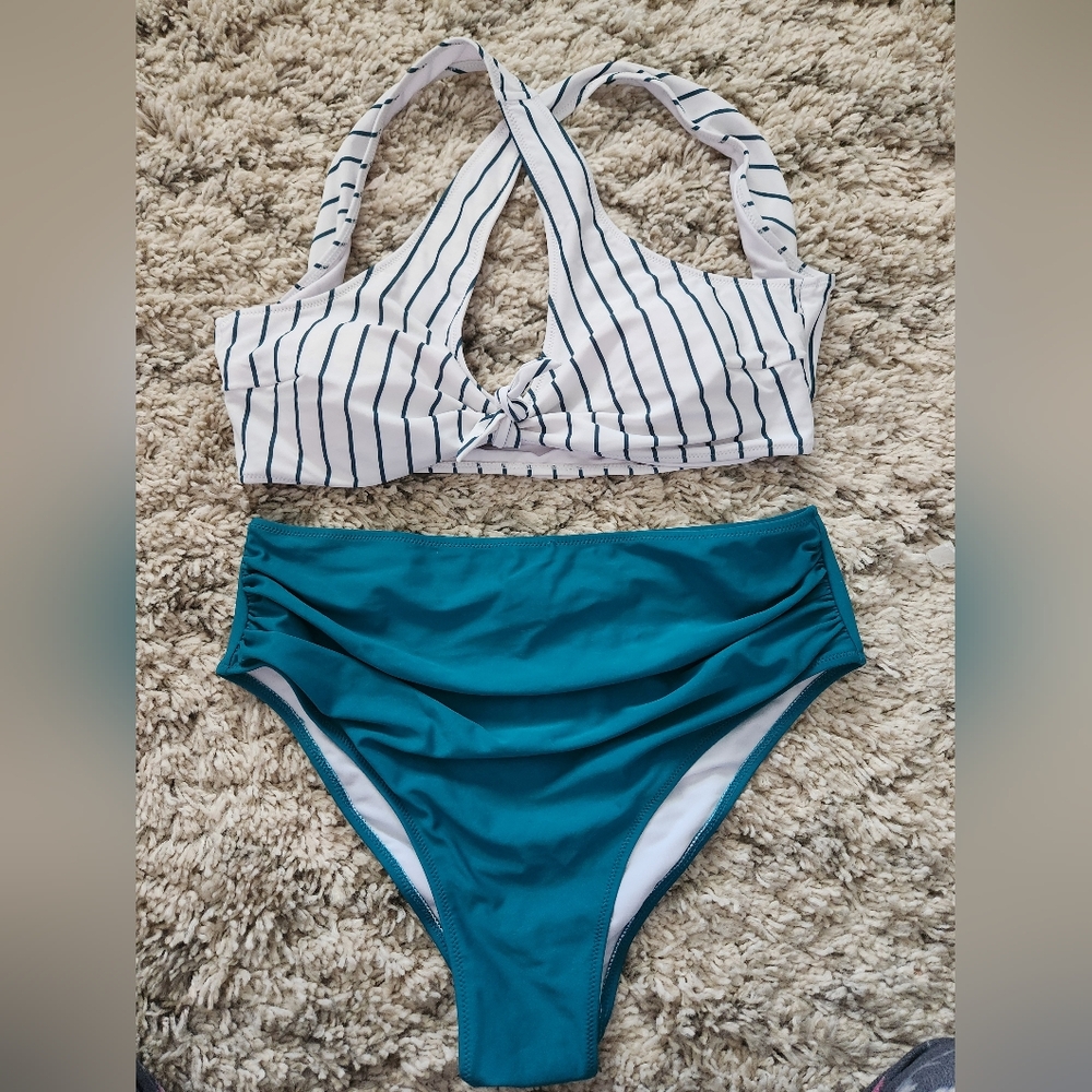 XL High Waisted Cupshe Bikini